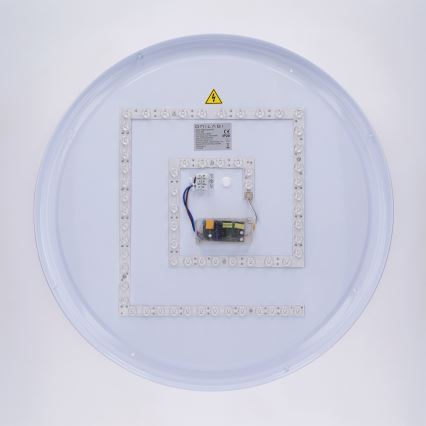 Brilagi - Candeeiro de teto LED regulável LUCIA LED/60W/230V 3000-6500K Ø 59 cm castanho + controlo remoto