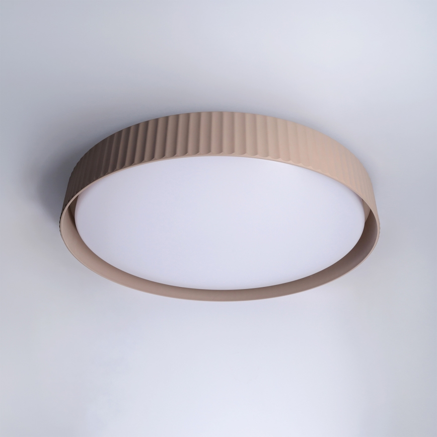 Brilagi - Candeeiro de teto LED dimerizável LUCIA LED/60W/230V 3000-6500K Ø 59 cm taupe + controlo remoto