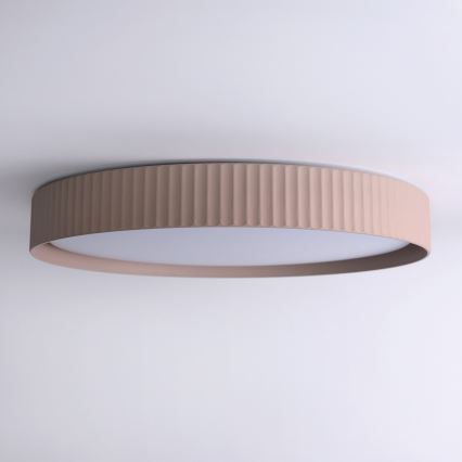Brilagi - Candeeiro de teto LED dimerizável LUCIA LED/60W/230V 3000-6500K Ø 59 cm taupe + controlo remoto