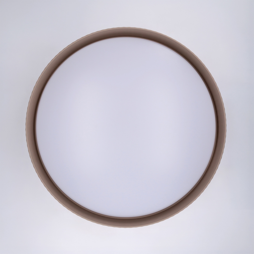 Brilagi - Candeeiro de teto LED dimerizável LUCIA LED/60W/230V 3000-6500K Ø 59 cm taupe + controlo remoto