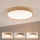 Brilagi - Luminária de teto LED dimerizável MANAROLA SMART LED/36W/230V 3000–6000K Wi‑Fi Tuya Beacon Ø 51 cm, acabamento carvalho + comando remoto