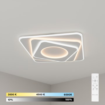 Brilagi - Luminária de teto LED dimerizável MODERN LED/100W/230V 3000-6000K 48x48 cm + controlo remoto