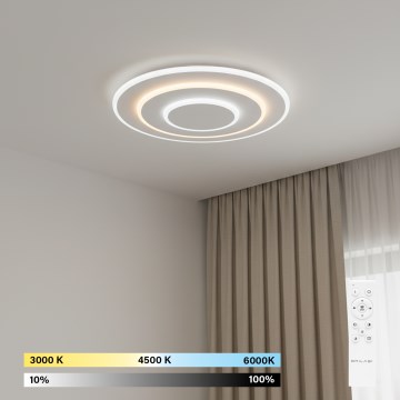 Brilagi - Luminária de teto LED dimerizável MODERN LED/58W/230V 3000-6000K Ø 46,3 cm + comando remoto