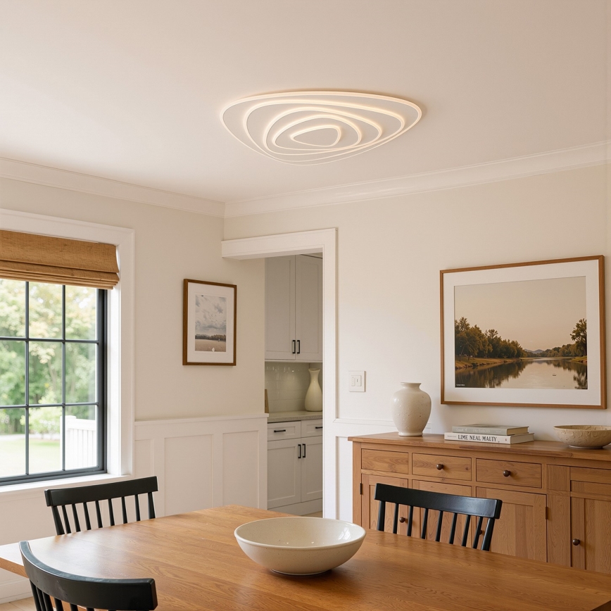 Brilagi - Candeeiro de teto LED dimerizável MODERN MAXI LED/140W/230V 3000-6000K 74x75 cm + controlo remoto
