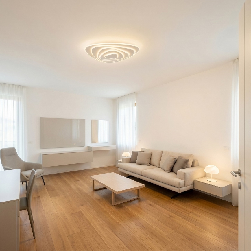 Brilagi - Candeeiro de teto LED dimerizável MODERN MAXI LED/140W/230V 3000-6000K 74x75 cm + controlo remoto
