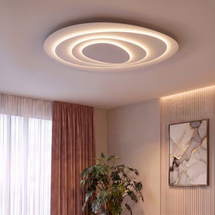 BRILAGI - Candeeiro de teto LED dimerizável MODERN MAXI LED/87W/230V 3000-6000K 67x80 cm + controlo remoto