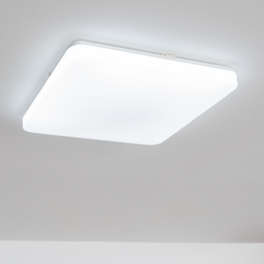 Brilagi - Candeeiro de tecto LED dimerizável OPAL LED/24W/230V 37,5x37,5 cm 3000/4000/6500K + comando remoto