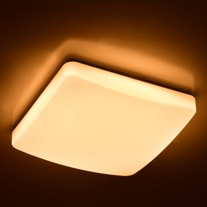 Brilagi - Candeeiro de tecto LED dimerizável OPAL LED/24W/230V 37,5x37,5 cm 3000/4000/6500K + comando remoto