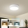 Brilagi - Luminária de teto LED dimerizável POOL LED/18W/230V 3000-6000K 20 cm branca + controlo remoto