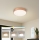Brilagi - Luminária de teto LED dimerizável POOL LED/36W/230V 3000–6000K, diâmetro 30 cm, bronze + controlo remoto