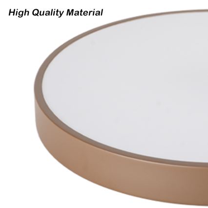 Brilagi - Candeeiro de teto LED regulável POOL LED/48W/230V 3000-6000K Ø 40 cm castanho + controlo remoto
