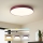 Brilagi - Luminária de teto LED dimerizável POOL LED/60W/230V 3000-6000K Ø 50 cm bordô + controlo remoto