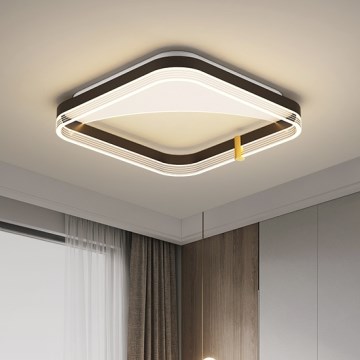 Brilagi - Luminária de teto LED dimerizável SIRELI LED/56W/230V 3000-6000K 40x40 cm + controlo remoto