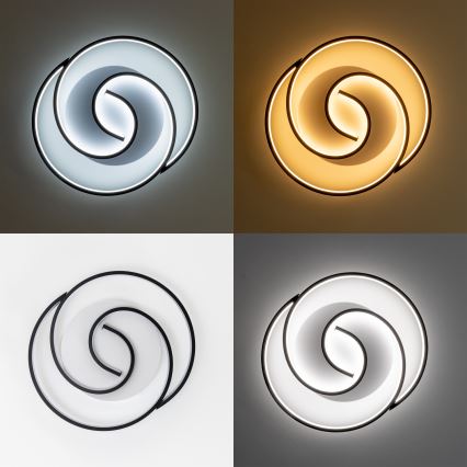 Brilagi - Luminária de teto LED dimerizável VELO LED/52W/230V 38x48 cm 3000/4000/6000K + controlo remoto