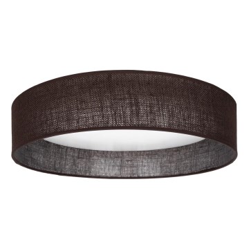 Brilagi - Luminária de teto LED dimerizável VELVET SMART VARI LED/36W/230V 3000-6500K Ø 55 cm castanho + controlo remoto