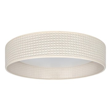 Brilagi - Luminária de teto LED dimerizável VELVET SMARTIX LED/36W/230V 3000-6000K Ø 55 cm creme Wi-Fi Tuya Beacon + controlo remoto
