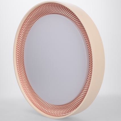 Brilagi - Candeeiro de tecto LED dimerizável WALDO LED/48W/230V 3000-6500K diâmetro 40 cm bege/dourado + comando remoto