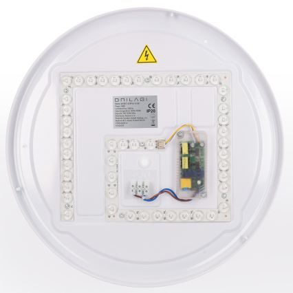 Brilagi - Candeeiro de tecto LED dimerizável WALDO LED/48W/230V 3000-6500K diâmetro 40 cm bege/dourado + comando remoto