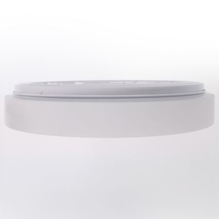 Brilagi - Candeeiro de teto LED regulável WALDO LED/48W/230V 3000-6500K diâmetro 40 cm branco/prateado + comando à distância