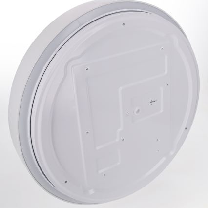 Brilagi - Candeeiro de teto LED regulável WALDO LED/48W/230V 3000-6500K diâmetro 40 cm branco/prateado + comando à distância