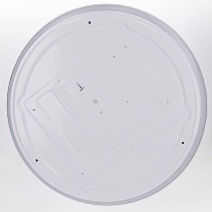 Brilagi - Candeeiro de teto LED regulável WALDO LED/48W/230V 3000-6500K diâmetro 40 cm branco/prateado + comando à distância