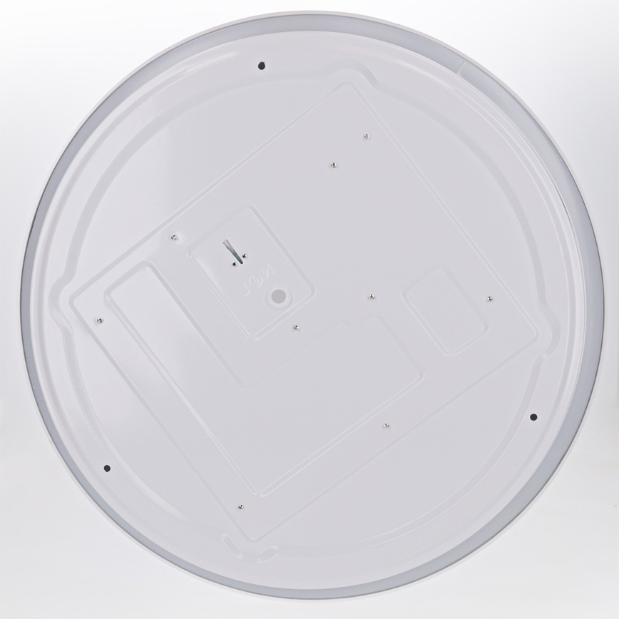 Brilagi - Candeeiro de teto LED regulável WALDO LED/48W/230V 3000-6500K diâmetro 40 cm branco/prateado + comando à distância