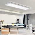 Brilagi - Luminária de teto LED dimmável FRAME SMART LED/50W/230V 30x120 cm 3000-6000K IP44 branca + controle remoto