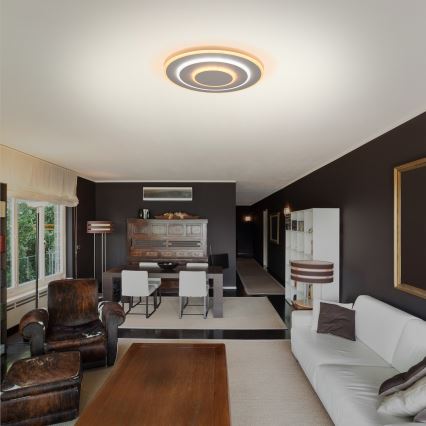 Brilagi - Luminária de teto LED dimmerizável MODERN LED/58W/230V 2700-6500K diâmetro 46,3 cm + controlo remoto