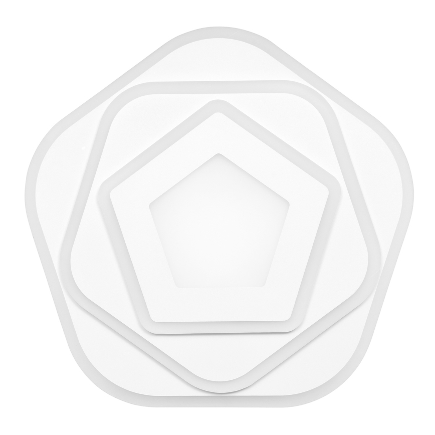 Brilagi - Luminária de teto LED dimmerizável MODERN LED/64W/230V 2700-6500K diâmetro 40 cm + controlo remoto