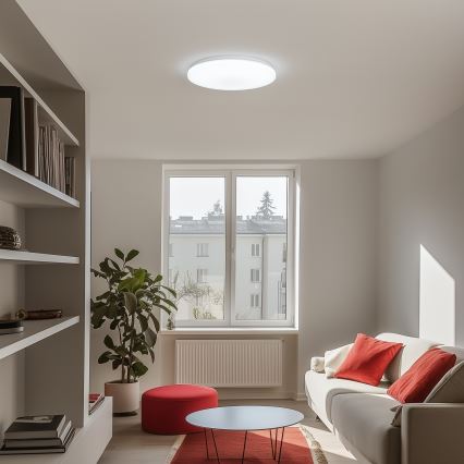 Brilagi - Luminária de teto LED dimmerizável OPAL LED/24W/230V 3000/4000/6500K + controlo remoto