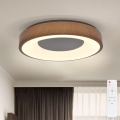 Brilagi - Luminária de teto LED dimmerizável DORIA LED/48W/230V 3000-6500K diâmetro 39 cm + controlo remoto