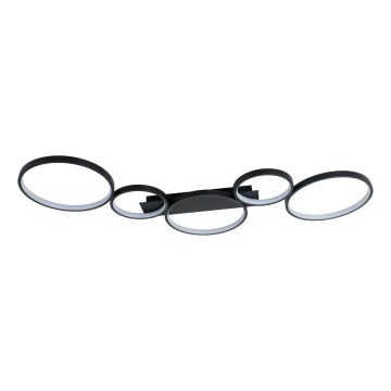 Brilagi - Luminária de teto LED ECHO LED/60W/230V 4000K 45x110 cm preta