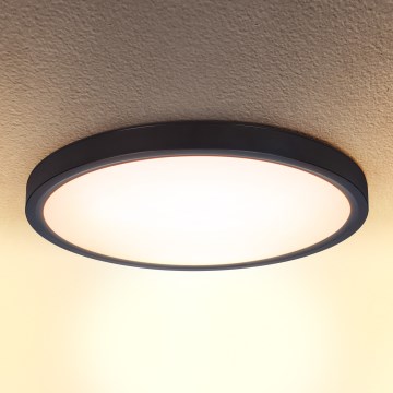 Brilagi - Luminária de teto LED ESTELA LED/18W/230V Ø 30 cm preta
