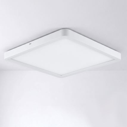 Brilagi - Luminária de Teto LED ESTELA SQUARE LED/24W/230V 31x31 cm branca