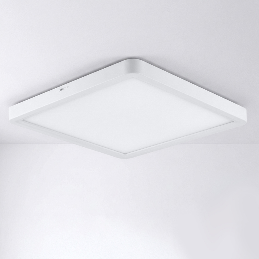 Brilagi - Luminária de Teto LED ESTELA SQUARE LED/24W/230V 31x31 cm branca