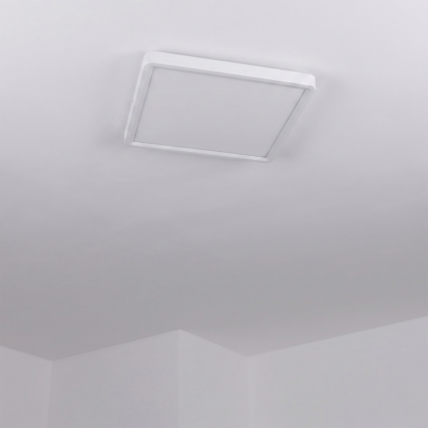 Brilagi - Luminária de Teto LED ESTELA SQUARE LED/24W/230V 31x31 cm branca