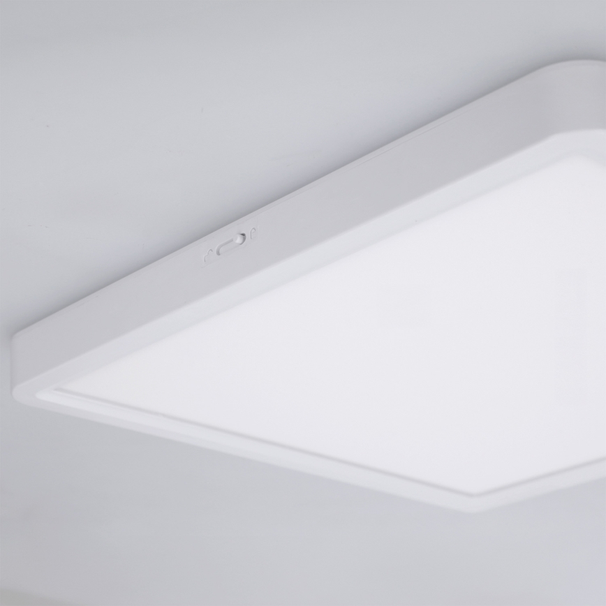 Brilagi - Luminária de Teto LED ESTELA SQUARE LED/24W/230V 31x31 cm branca