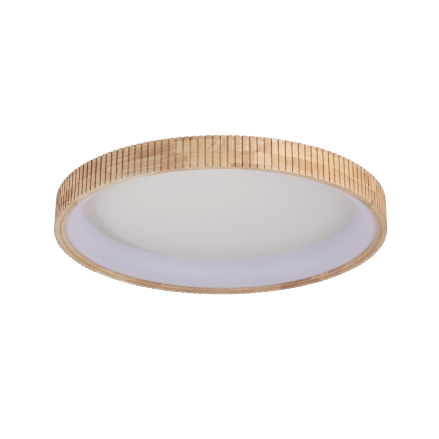 Brilagi - Candeeiro de teto LED FALCON WOOD MODERN LED/60W/230V 3000/4000/6000K Ø 80 cm madeira