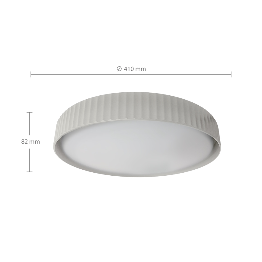 Brilagi - Luminária de teto LED LUCIA LED/24W/230V, diâmetro 31 cm, branca