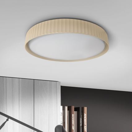 Brilagi - Luminária de Teto LED LUCIA LED/24W/230V Ø 31 cm bege