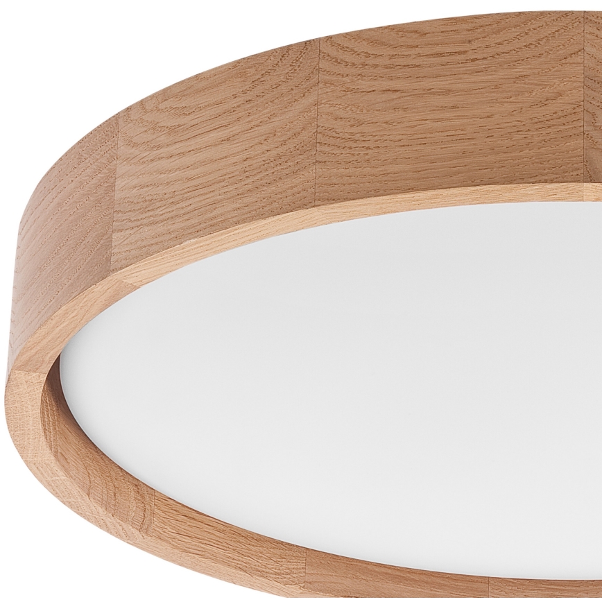 Brilagi - Luminária de Teto LED MANAROLA SIMPLE LED/24W/230V 3000K carvalho diâmetro 41 cm