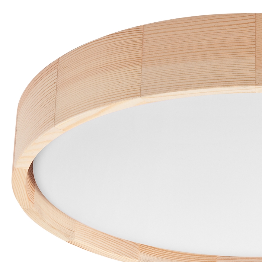 Brilagi - Luminária de Teto LED MANAROLA SIMPLE LED/24W/230V 3000K pinho diâmetro 41 cm