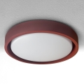 Brilagi - Luminária de teto LED MATTEO LED/24W/230V Ø 31 cm vermelha