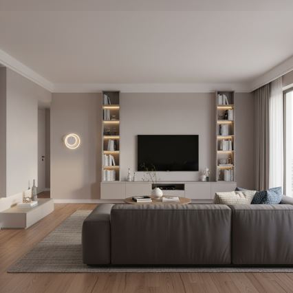 Brilagi - Luminária de teto LED MODERN MINI/22W/230V 3000/4000/6000K