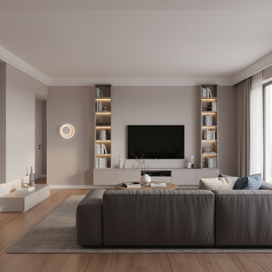 Brilagi - Luminária de teto LED MODERN MINI/22W/230V 3000/4000/6000K