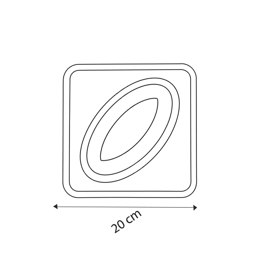 Brilagi - Luminária de Teto LED MODERN MINI LED/32W/230V 3000/4000/6000K