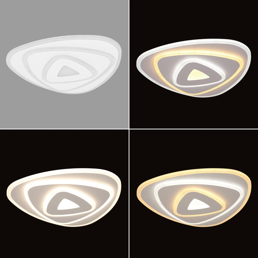 Brilagi - Candeeiro de tecto LED dimerizável MODERN MINI LED/45W/230V 3000-6000K 30x30 cm + comando remoto