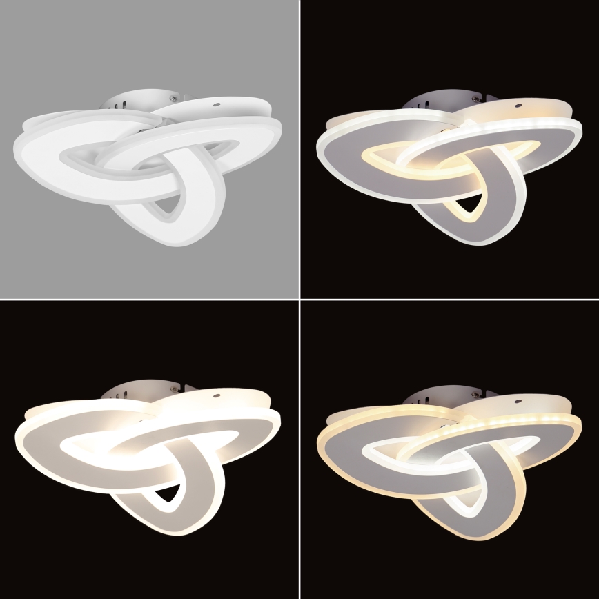 Brilagi - Candeeiro de teto LED dimerizável MODERN MINI LED/49W/230V 3000-6000K 30x30 cm + comando remoto