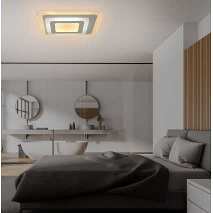 Brilagi - Candeeiro de teto LED regulável MODERN MINI LED/65W/230V 3000-6000K 37x37 cm + controlo remoto