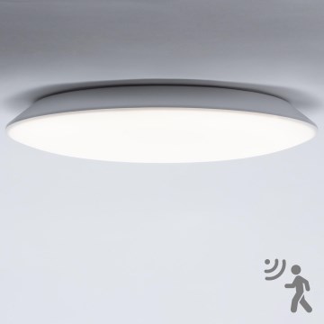 Brilagi - Luminária de teto LED para casa de banho com sensor VESTAS LED/18W/230V Ø 28 cm 3000K IP54